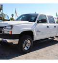 chevrolet silverado 2500hd classic 2007 white lt1 8 cylinders automatic 77020