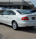 volvo c70 1999 white coupe lt 5 cylinders automatic with overdrive 77074