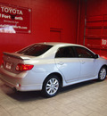 toyota corolla 2010 silver sedan s gasoline 4 cylinders front wheel drive automatic 76116