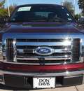 ford f 150 2010 dk  red xlt gasoline 8 cylinders 2 wheel drive automatic 76011