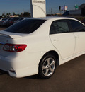 toyota corolla 2013 white sedan s gasoline 4 cylinders front wheel drive automatic 77521