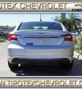 chrysler 200 2012 silver sedan touring gasoline 4 cylinders front wheel drive shiftable automatic 78521