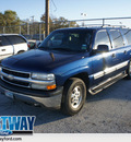 chevrolet suburban 2002 dk  blue suv 1500 lt 8 cylinders automatic 75062