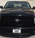 ram ram pickup 1500 2012 black pickup truck st 8 cylinders automatic 76011