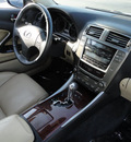 lexus is 250 2008 black sedan gasoline 6 cylinders rear wheel drive automatic 60915