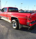 dodge ram 3500 2000 red pickup truck diesel 6 cylinders rear wheel drive automatic 60915