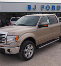 ford f 150 2013 beige lariat 8 cylinders automatic 77575
