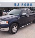 ford f 150 2005 blue xlt 8 cylinders automatic 77575