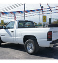 dodge ram pickup 1500 2001 white pickup truck gasoline 6 cylinders rear wheel drive manual 78654