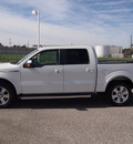 ford f 150 2011 white lariat 8 cylinders automatic 77532