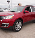 chevrolet traverse 2013 red 6 cylinders automatic 78064