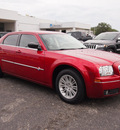 chrysler 300 2009 red sedan lx 6 cylinders automatic 78016