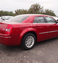 chrysler 300 2009 red sedan lx 6 cylinders automatic 78016