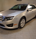 ford fusion 2011 silver sedan se 6 cylinders automatic 75219