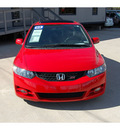 honda civic 2009 red coupe si gasoline 4 cylinders front wheel drive 6 speed manual 77706
