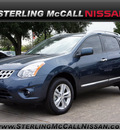 nissan rogue 2013 dk  blue sv gasoline 4 cylinders front wheel drive not specified 77477