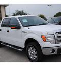ford f 150 2013 white xlt flex fuel 8 cylinders 4 wheel drive automatic 77074