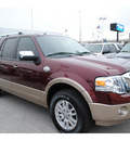 ford expedition el 2013 red suv king ranch flex fuel 8 cylinders 2 wheel drive automatic 77074