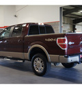 ford f 150 2010 dk  red king ranch flex fuel 8 cylinders 4 wheel drive 4 speed automatic 79015