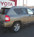 jeep compass 2008 gold suv sport gasoline 4 cylinders 2 wheel drive automatic 79925