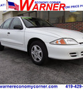 chevrolet cavalier 2000 white sedan ls gasoline 4 cylinders front wheel drive automatic 45840