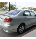 toyota corolla 2003 silver sedan s gasoline 4 cylinders front wheel drive automatic 76513
