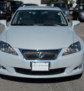 lexus is 250 2010 white sedan gasoline 6 cylinders rear wheel drive shiftable automatic 77074