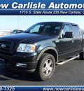 ford f 150 2004 black fx4 gasoline 8 cylinders 4 wheel drive automatic 45344