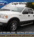 ford f 150 2005 white fx4 gasoline 8 cylinders 4 wheel drive automatic 32401
