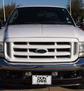 ford f 250 super duty 2003 white xlt diesel 8 cylinders 4 wheel drive automatic with overdrive 76011