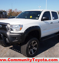 toyota tacoma 2013 white prerunner v6 6 cylinders automatic 77521
