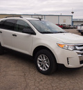 ford edge 2013 white se gasoline 6 cylinders front wheel drive automatic 78861