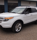 ford explorer 2013 white suv xlt flex fuel 6 cylinders 2 wheel drive automatic 78861