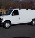 ford e series cargo 2010 white van e 350 sd flex fuel 8 cylinders rear wheel drive automatic 06019