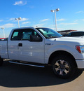 ford f 150 2013 white stx flex fuel 8 cylinders 2 wheel drive automatic 76108