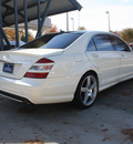 mercedes benz s class 2008 white sedan s550 gasoline 8 cylinders rear wheel drive shiftable automatic 27616