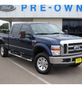 ford f 250 super duty 2008 dk  blue xlt 8 cylinders automatic 78572