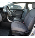 hyundai elantra 2013 silver sedan gls m t gasoline 4 cylinders front wheel drive standard 77094
