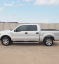 ford f 150 2012 silver xlt flex fuel 6 cylinders 2 wheel drive automatic 76108