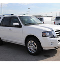 ford expedition 2013 white suv limited flex fuel 8 cylinders 2 wheel drive automatic 77074