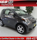 scion iq 2012 gray hatchback gasoline 4 cylinders front wheel drive not specified 91731