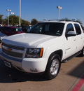 chevrolet avalanche 2012 white suv lt flex fuel 8 cylinders 4 wheel drive automatic 75093