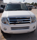 ford expedition el 2012 white suv xlt flex fuel 8 cylinders 2 wheel drive automatic 77575