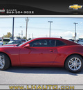 chevrolet camaro 2013 red coupe lt gasoline 6 cylinders rear wheel drive automatic 78654