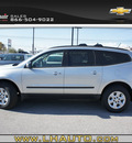 chevrolet traverse 2013 silver ls gasoline 6 cylinders front wheel drive automatic 78654