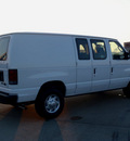 ford e series cargo 2012 white van e 250 flex fuel 8 cylinders rear wheel drive automatic 62708