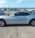 chevrolet camaro 2012 silver coupe lt gasoline 6 cylinders rear wheel drive automatic with overdrive 77074