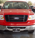 ford f 150 2008 red pickup truck xl gasoline 6 cylinders 2 wheel drive automatic with overdrive 77477
