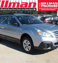 subaru outback 2013 silver wagon 2 5i gasoline 4 cylinders all whee drive automatic 77090