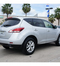 nissan murano 2012 silver le gasoline 6 cylinders front wheel drive automatic 78521